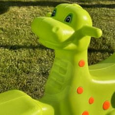 WOOPIE WOOPIE Večosebna gugalnica Dino Balancing Rocker Green