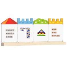 Viga Toys Sistem izobraževalnih tabel VIGA Castle s certifikatom FSC