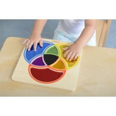 Masterkidz Izobraževalna tabla Zrcalo za učenje mešanja barv