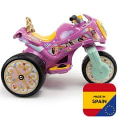 Injusa INJUSA Disneyjeve princese Tricikel 6V za polnjenje Baby Rider