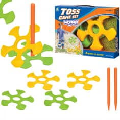 WOOPIE WOOPIE Game Serso Agility Target Throw Sticks Wheels