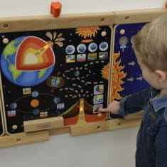 Masterkidz MASTERKIDZ Montessori izobraževalna tabla Earth Board
