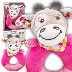 WOOPIE WOOPIE BABY Rattle Plush Cuddly Baby Cow