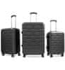 Aga Travel Set potovalnih kovčkov MR4658 Temno siva