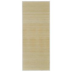 Vidaxl Pravokotna preproga iz naravnega bambusa 80x300 cm