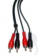 LP KPO2610-10 Kabel 2 x RCA -2 x RCA 10m standard