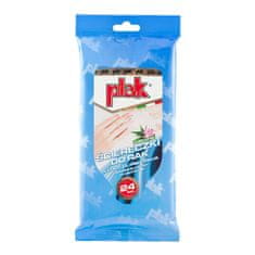 PLAK Plak aloe and lotus robčki za roke 24 kos.