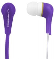 Esperanza In-ear slušalke EH146V Lollipop, vijolične Esperanza