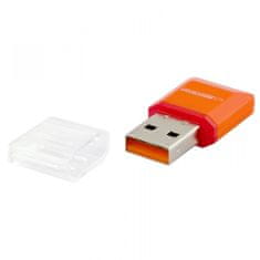 Esperanza EA134O USB mikro SD čitalec kartic oranžna Esperanza