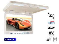 slomart Stropni viseči LCD monitor 22 palcev LED USB SD IR FM... (NVOX RF2289U BE)