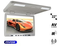 slomart Stropni viseči LCD monitor 22 palcev LED IR FM VGA... (NVOX RF2289 GR)