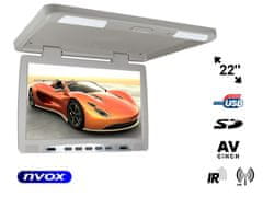 slomart Stropni viseči LCD monitor 22 palcev LED USB SD IR FM... (NVOX RF2289U GR)