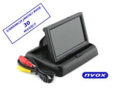 slomart Avtomobilski monitor za vzvratno vožnjo ali samostoječi LCD 4,3-palčni AV 12V... (NVOX RM403)