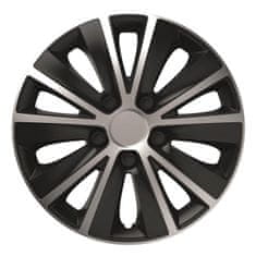 Versaco Rapide hubcap 14" silver&black (črna in srebrna)