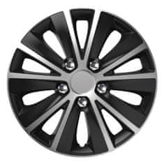 Versaco Rapide nc cap 16" silver&black (črna in srebrna) s kromiranimi vijaki