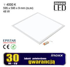 slomart LED panel 60x60 48w stropna svetilka kaseta 4000k nevtralna