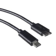 Maclean Kabel USB Micro B - Type-C 3.0, Maclean, 5Gbps, 1m, MCTV-845