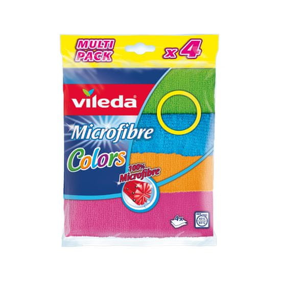 Vileda Vileda Colors mikroaktivne krpe (4 kos)