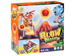 Toys Družinska arkadna igra Dragon Volcano odpihni žogo GR0616