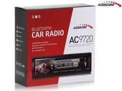 AUDIOCORE Audiocore AC9720 B MP3/WMA/USB/RDS/SD ISO Bluetooth Večbarvni radijski predvajalnik