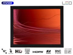 slomart Monitor na dotik z odprtim okvirjem led 10-palčni vga hdmi usb bnc av 12v 230v