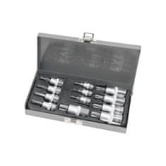 Proline Set 12 kosov bitonov. cv torx 1/2-3/8-1/4'', t4-t60 prolin