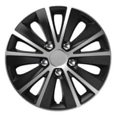 Versaco Rapide nc cap 14" silver&black (črna in srebrna) s kromiranimi vijaki