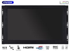 slomart Monitor na dotik z odprtim okvirjem led 15 inch fhd vga hdmi bnc usb 12v 230v