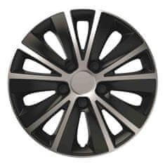 Versaco Rapide hubcap 16" silver&black (črna in srebrna)