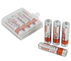 slomart BC53 4x AAA Star Power 2500mah Ni-MH baterije