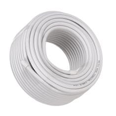 Maclean Koaksialni kabel Maclean, kabel satelitske antene, RG6 1.02CU+4.8FPE+CU/P+32*0.12CU+6.8PVC, 25M, MCTV-470