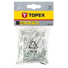 Topex Aluminijaste zakovice 3,2 x 10 mm, 50 kom.