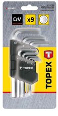 Topex Ibus ključi 1,5-10 mm, set 9 kom