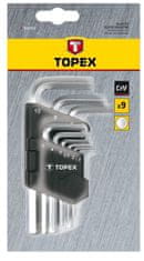 Topex Ibus ključi 1,5-10 mm, set 9 kom