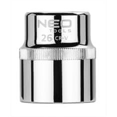 NEO 1/2" inbus nastavek, 26 mm, Superlock