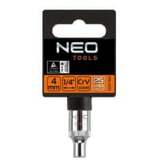 NEO 1/4" inbus nastavek, 5 mm, superlock