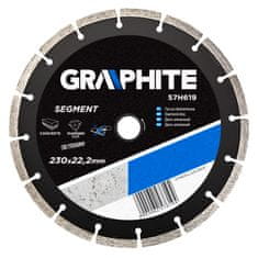 Graphite Diamantni disk 230 x 22,2 mm, segmentiran