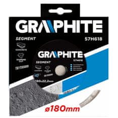 Graphite Diamantni disk 180 x 22,2 mm, segmentiran