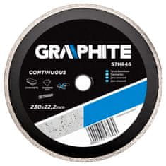 Graphite Diamantni disk 230 x 22,2 mm, poln