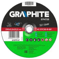 Graphite Disk za rezanje kamna 230 x 3,2 x 22,2 mm, 42 37C30-R-BF