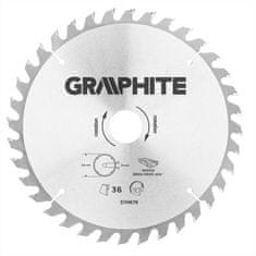 Graphite Žagin list, Widia, 216 x 30 mm, 36 zob