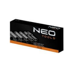 NEO Nasadni nasadni ključ 1/2", E10-E24, komplet 9 kosov, CrMo