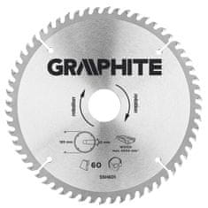 Graphite Žagin list, Widia, 185 x 30 mm, 60 zob