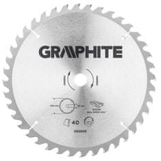 Graphite Žagin list, Widia, 400 x 30 mm, 40 zob