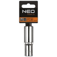 NEO 3/8" dolg inbus nastavek, 14 mm