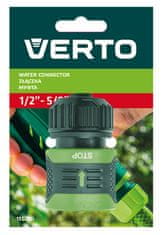 Verto STOP konektor 1/2"-5/8", bi-material