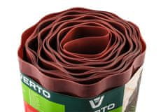 Verto Obrobe za trato 15 cm x 9 m, rjave barve