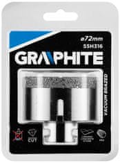 Graphite Diamantna vrtalna žaga 72 mm x M14