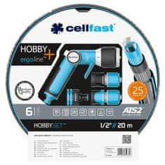 Cellfast Vrtna garnitura 20m 1/2" Cellfast Hobby Ergo Line