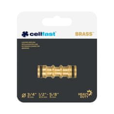 Cellfast Cellfast Brass dvodelni konektor, medenina